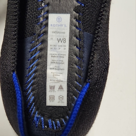 Rothys Solid‎ Black Flats - Picture 6 of 10